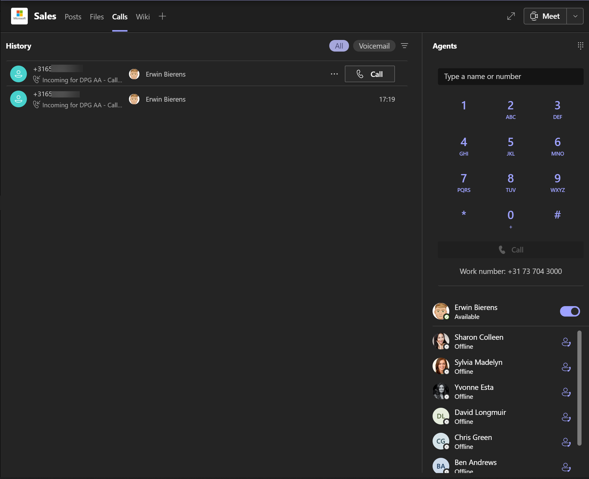 teams call queue presence based routing