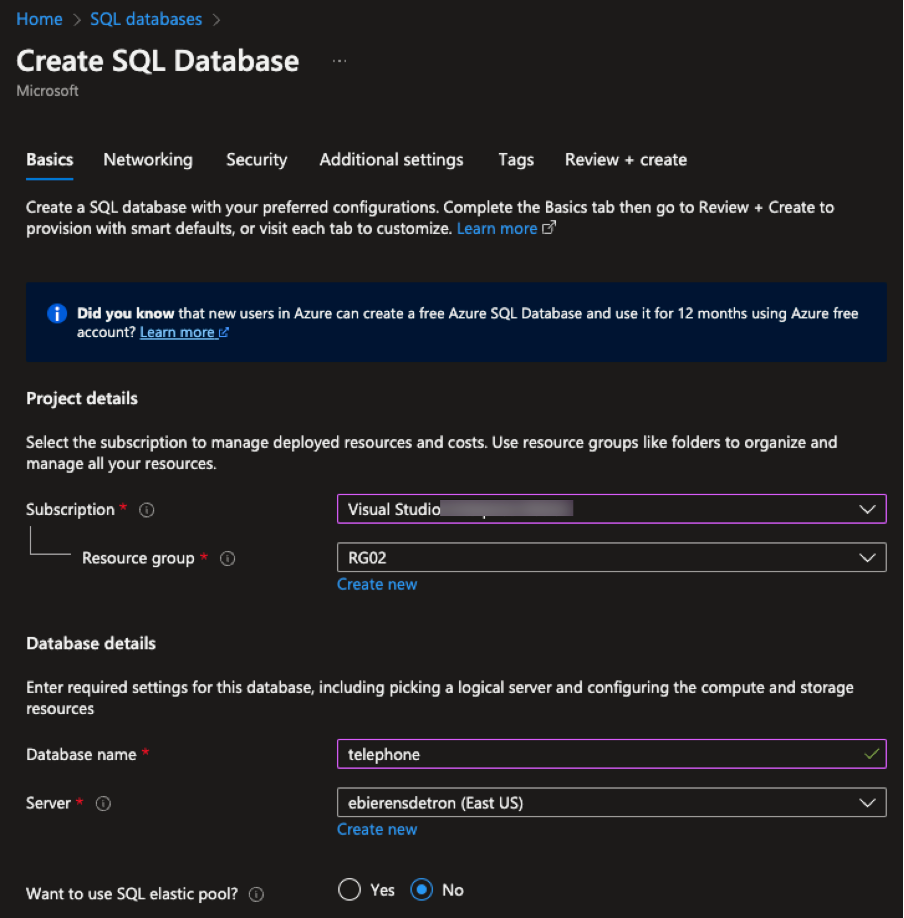 Azure SQL