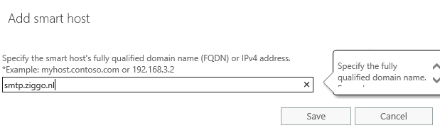 Exchange 2016 Send Connector Ziggo-Sharing Knowledge | Erwin Bierens Blog