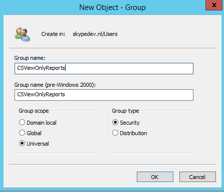 Active Directory Security Group